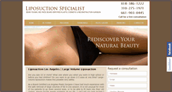Desktop Screenshot of extremeliposuction.com